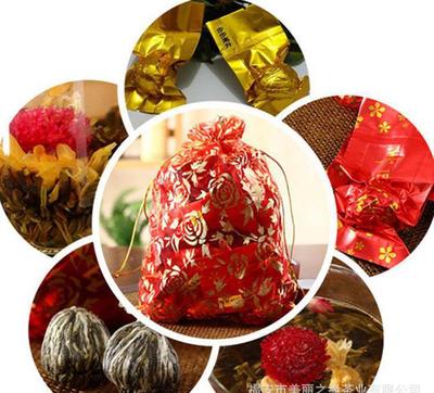 10顆組合工藝花茶球手工制作工藝茶開花茶球綠茶批發量大從優